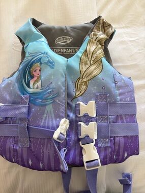swimways, Elsa, frozen lifejacket